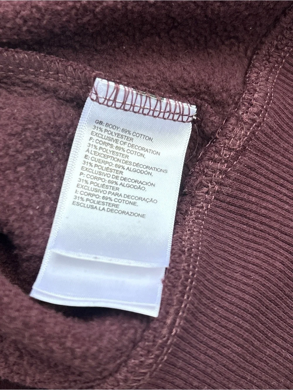 The North Face Men’s Large Burgundy Maroon 4-Snap Pullover Fleece Sweatshirt